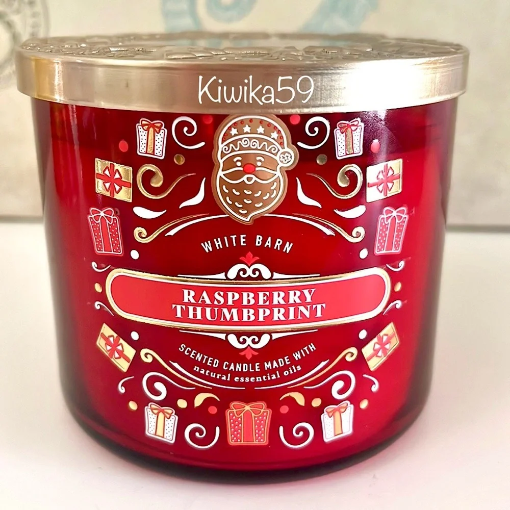 Bath & Body Works Raspberry Thumbprint Candle